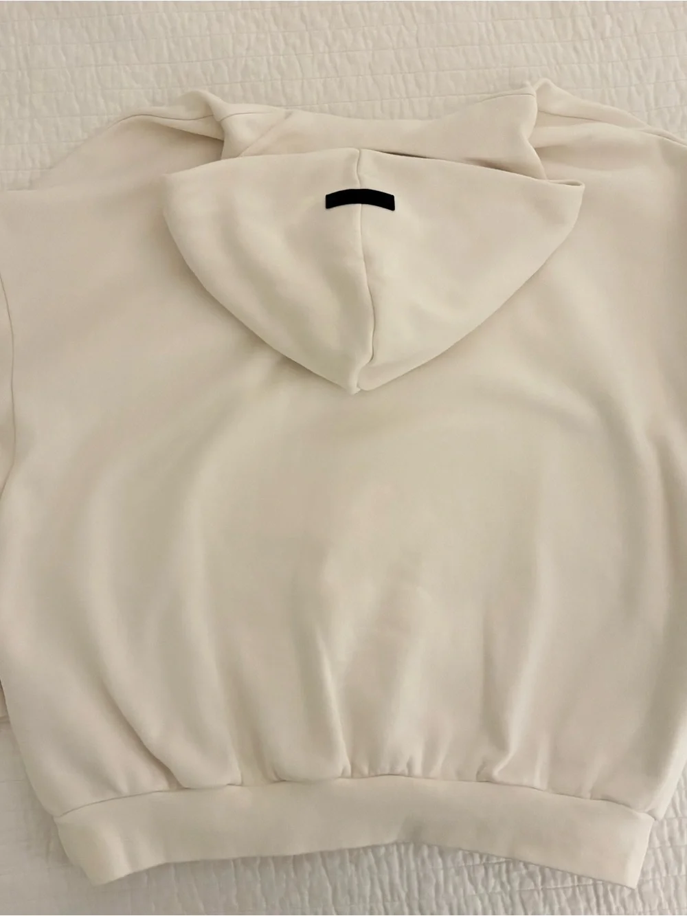 Fear of God Essentials Cloud Dancer Hoodie